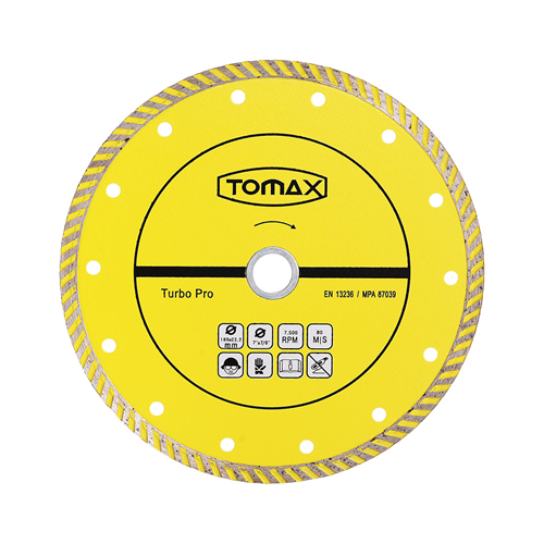 TOMAX TURBO ELMAS MERMER-GRANİT KESİCİ 115 mm